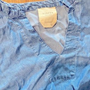 harper heritage denim long sleeve in women’s small